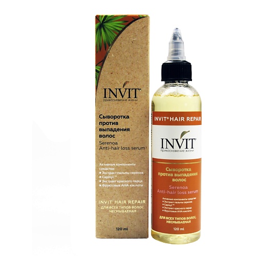 

INVIT Сыворотка против выпадения волос, Сыворотка против выпадения волос