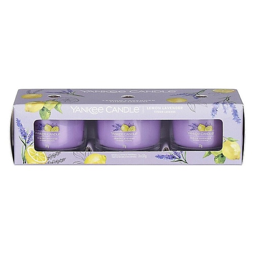 

YANKEE CANDLE Набор ароматических свечей Lemon Lavender, Набор ароматических свечей Lemon Lavender