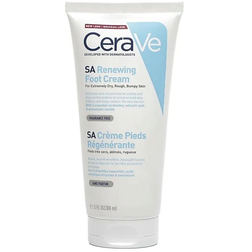 

CERAVE Восстанавливающий крем для сухой, огрубевшей, неровной кожи ног 88, Восстанавливающий крем для сухой, огрубевшей, неровной кожи ног