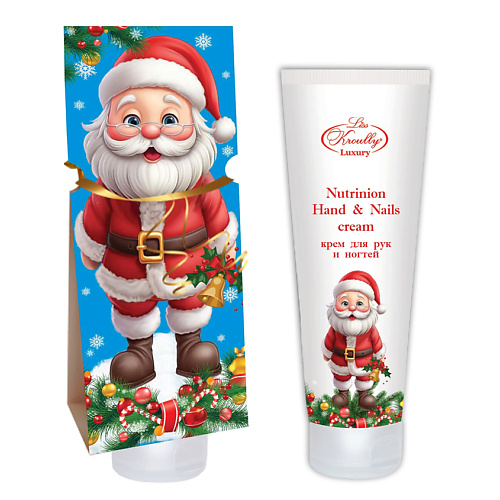 

LISS KROULLY ПОДАРОЧНЫЙ НАБОР Дед Мороз, крем для рук и ногтей 75, ПОДАРОЧНЫЙ НАБОР Дед Мороз, крем для рук и ногтей