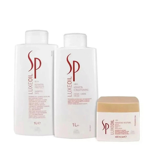 

WELLA Набор для ухода за волосами LuxeOil Keratin Protect, Набор для ухода за волосами LuxeOil Keratin Protect