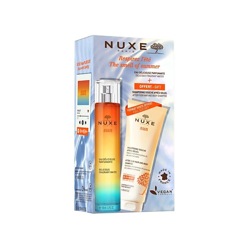 

NUXE Набор: Парфюмированный мист Sun + Гель-шампунь после загара, Набор: Парфюмированный мист Sun + Гель-шампунь после загара