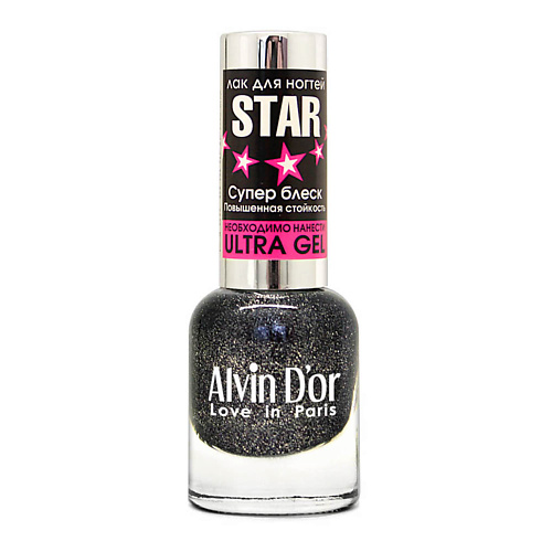 

ALVIN D’OR Лак для ногтей STAR Супер Блеск, Лак для ногтей STAR Супер Блеск