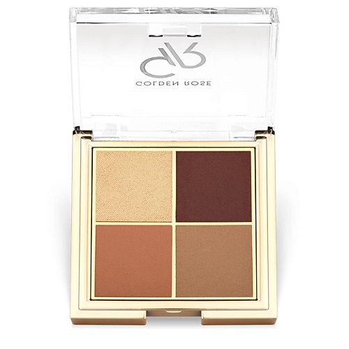 

GOLDEN ROSE Тени для век QUATTRO eyeshadow palette, Тени для век QUATTRO eyeshadow palette