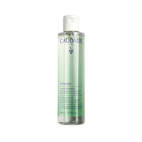 

CAUDALIE Очищающий тоник Vinopure Purifying Toner 200, Очищающий тоник Vinopure Purifying Toner