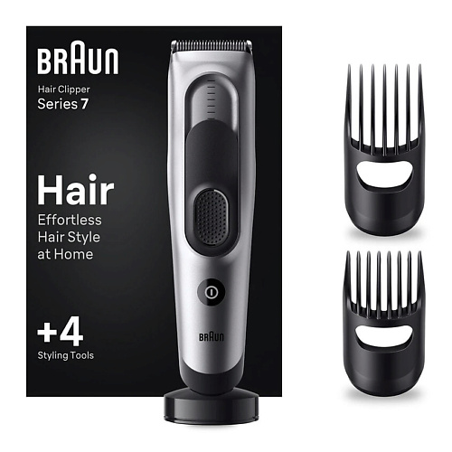

BRAUN Машинка для стрижки волос Series 7 HC7390, Машинка для стрижки волос Series 7 HC7390