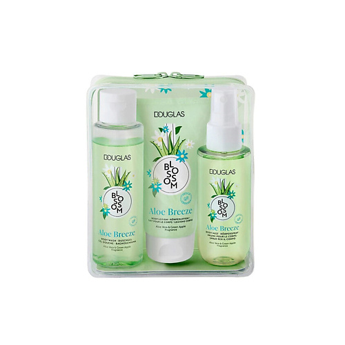 

DOUGLAS Набор по уходу за телом Aloe Breeze Гель для душа+Лосьон+Спрей, Набор по уходу за телом Aloe Breeze Гель для душа+Лосьон+Спрей