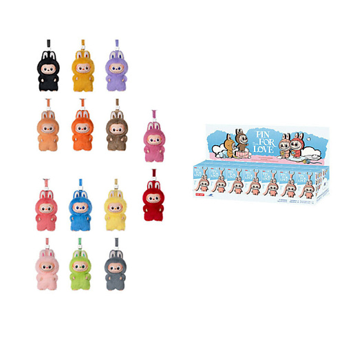 

POP MART Плюшевая подвеска Pin For Love N-Z POP MART The Monsters LABUBU 4.0, 14шт., Плюшевая подвеска Pin For Love N-Z POP MART The Monsters LABUBU 4.0, 14шт.