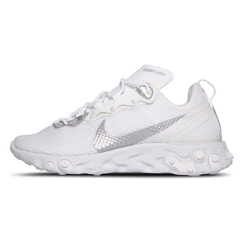 

NIKE Кроссовки React Element 55 White Iridescent, Кроссовки React Element 55 White Iridescent
