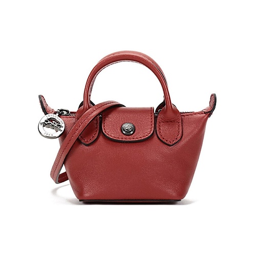 

LONGCHAMP Сумка Le Pliage Cuir Sheepskin Crossbody Bag Mini Women's Russet, Сумка Le Pliage Cuir Sheepskin Crossbody Bag Mini Women's Russet