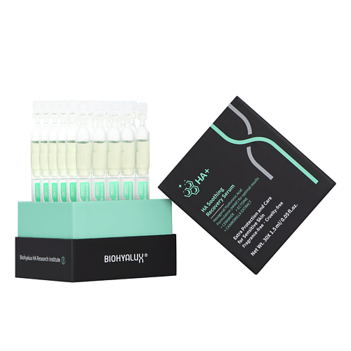 

BIOHYALUX Сыворотка для восстановления и успокоения кожи HA Soothing Recovery Serum 45, Сыворотка для восстановления и успокоения кожи HA Soothing Recovery Serum