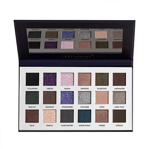 

ART-VISAGE Палетка теней Night Universe Eyeshadow Palette, Палетка теней Night Universe Eyeshadow Palette