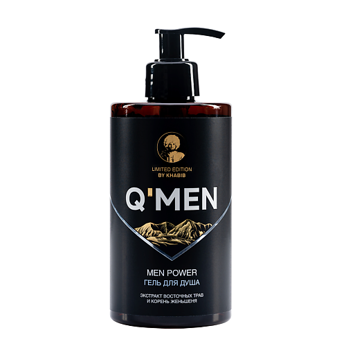 

Deonica Q’MEN Гель для душа мужской MEN POWER 410, Q’MEN Гель для душа мужской MEN POWER