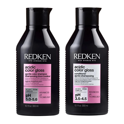 

REDKEN Набор Acidic COLOR Gloss Bundle: Шампунь + Кондиционер, Набор Acidic COLOR Gloss Bundle: Шампунь + Кондиционер