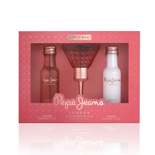 

PEPE JEANS Подарочный набор женский Life Is Now, Подарочный набор женский Life Is Now