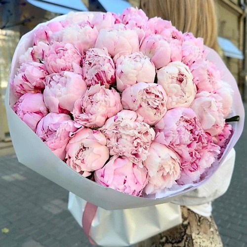 DIVAFLORA СЕТЬ МАГАЗИНОВ СТИЛЬНЫХ БУКЕТОВ Пионы букет 31 шт Grand Love 19940₽