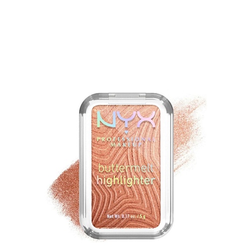 

NYX Professional Makeup NYX PROFESSIONAL MAKEUP Хайлайтер для лица Buttermelt 5, NYX PROFESSIONAL MAKEUP Хайлайтер для лица Buttermelt