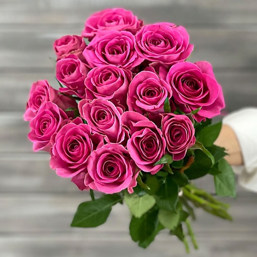 

БУКЕТ МАРКЕТ ДАРИТЕ С УДОВОЛЬСТВИЕМ Букет из 11 малиновых роз с лентой Кения 40 см, Букет из 11 малиновых роз с лентой Кения 40 см