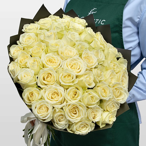 

STUDIO FLORISTIC Букет Роз Кения 60 см 51 шт «Ангельский Вздох», Букет Роз Кения 60 см 51 шт «Ангельский Вздох»