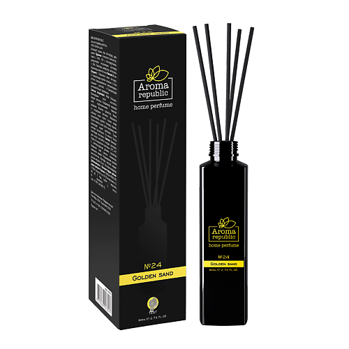 

AROMA REPUBLIC Ароматический диффузор "№24 Golden sand" 80, Ароматический диффузор "№24 Golden sand"