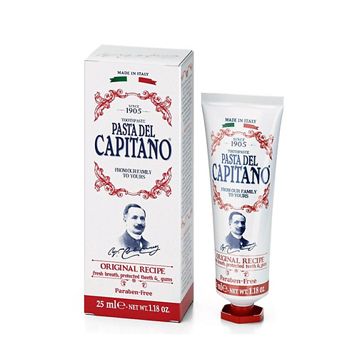 PASTA DEL CAPITANO Зубная паста оригинальная Original Recipe 25