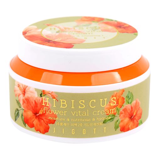 

JIGOTT Крем для лица ГИБИСКУС HIBISCUS Flower Vital Cream 100, Крем для лица ГИБИСКУС HIBISCUS Flower Vital Cream