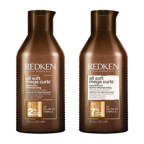 

REDKEN Набор All Soft Mega Curls Bundle: Шампунь + Кондиционер, Набор All Soft Mega Curls Bundle: Шампунь + Кондиционер