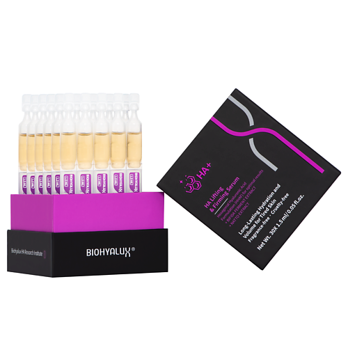 

BIOHYALUX Сыворотка для лифтинга и упругости кожи HA Lifting & Firming Serum 45, Сыворотка для лифтинга и упругости кожи HA Lifting & Firming Serum