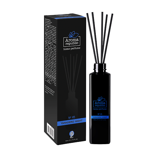 

AROMA REPUBLIC Ароматический диффузор "№16 Varadero night" 80, Ароматический диффузор "№16 Varadero night"
