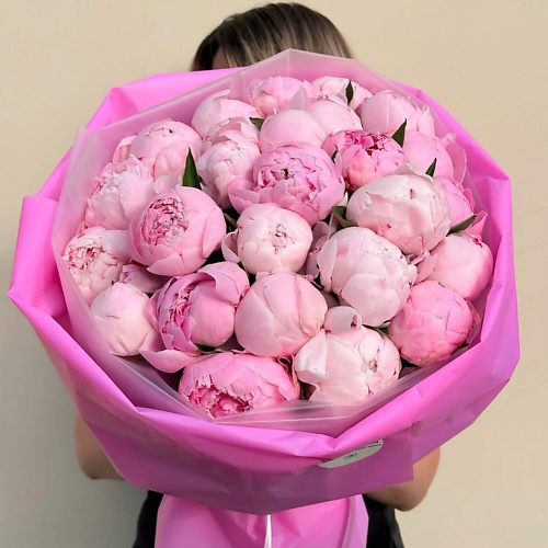 DIVAFLORA СЕТЬ МАГАЗИНОВ СТИЛЬНЫХ БУКЕТОВ Пионы букет 25 шт 