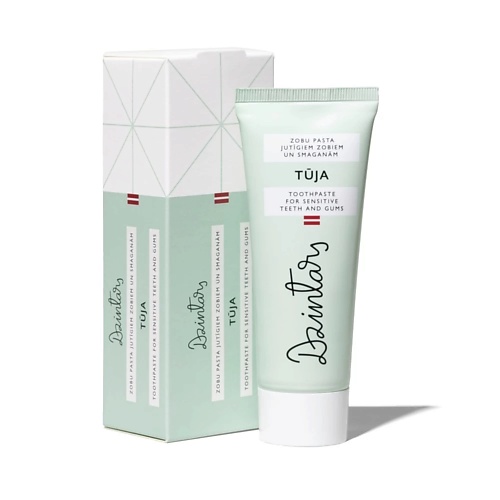 

DZINTARS Зубная паста для чувствительных зубов Tuja 75, Зубная паста для чувствительных зубов Tuja