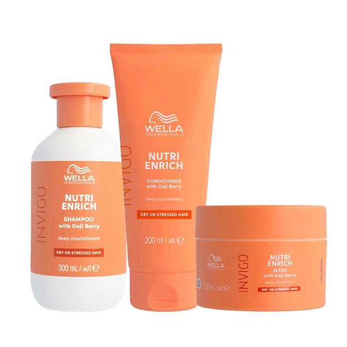

WELLA Набор для ухода за волосами INVIGO Nutri-Enrich, Набор для ухода за волосами INVIGO Nutri-Enrich