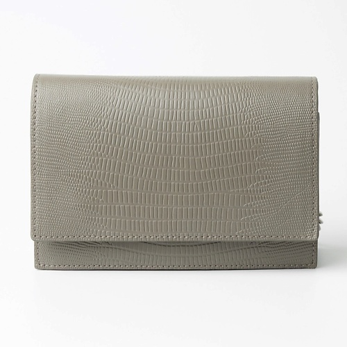 

FRANCHESCO MARISCOTTI Сумка клатч кожаная кросс-боди на плечо с цепочкой, Сумка клатч кожаная кросс-боди на плечо с цепочкой