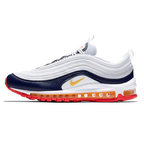 

NIKE Кроссовки Air Max 97 Midnight Navy Racer Pink Laser Orange, Кроссовки Air Max 97 Midnight Navy Racer Pink Laser Orange
