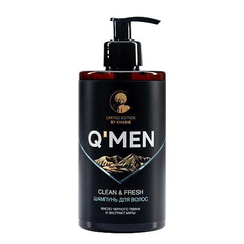 

Deonica Q’MEN Шампунь Чистота и Свежесть мужской 410, Q’MEN Шампунь Чистота и Свежесть мужской