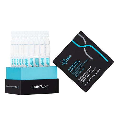 

BIOHYALUX Сыворотка для укрепления и сияния кожи HA Brightening & Boosting 45, Сыворотка для укрепления и сияния кожи HA Brightening & Boosting