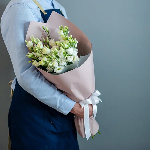 

ЦВЕТНИК ЦВЕТЫ И ПОДАРКИ Букет лизиантусов Нежный, Букет лизиантусов Нежный