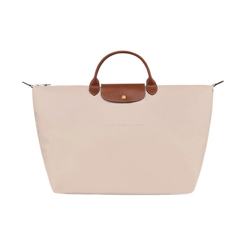 

LONGCHAMP Сумка Le Pliage Canvas With Leather Trim Canvas Bag Large Size Women's Beige, Сумка Le Pliage Canvas With Leather Trim Canvas Bag Large Size Women's Beige