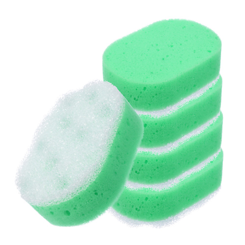 

БАННЫЕ ШТУЧКИ Набор мочалок из поролона c массажным слоем, Набор мочалок из поролона c массажным слоем