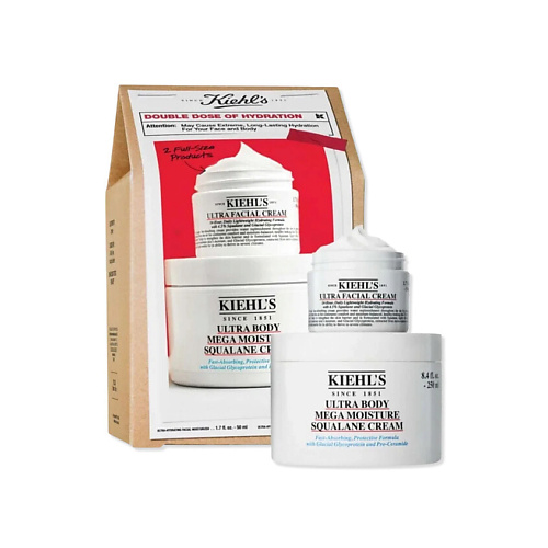 

KIEHL'S Набор кремов для лица и тела Ultra Facial Set, Набор кремов для лица и тела Ultra Facial Set