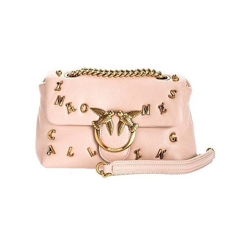 Сумка PINKO Сумка Puff Sheepskin Bird Bag, Swallow Bag, Crossbody Bag, Shoulder Bag