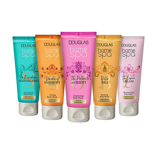 DOUGLAS Набор гелей для душа Home Spa Body Wash Collection 4399₽
