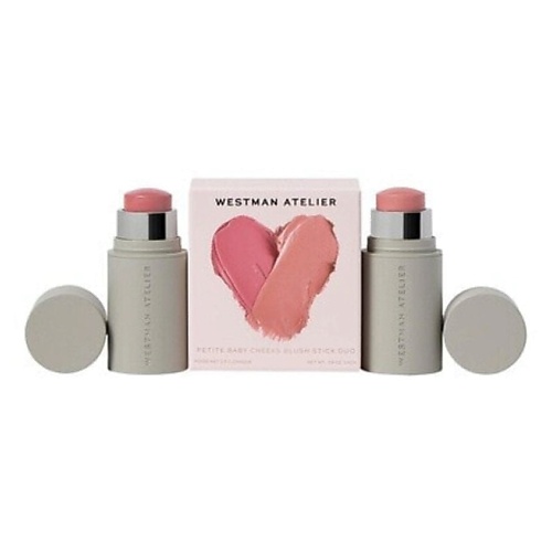 

WESTMAN ATELIER Набор румян-стиков Petites Baby Cheeks Blush Stick Duo, Набор румян-стиков Petites Baby Cheeks Blush Stick Duo