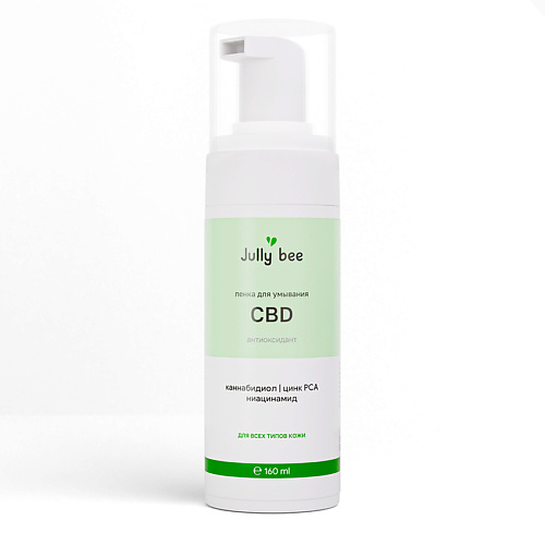 

JULLY BEE Пенка для умывания c CBD ниацинамидом и цинком для чувствительной кожи, склонной к воспалениям, покраснениям и раздражениям 160, Пенка для умывания c CBD ниацинамидом и цинком для чувствительной кожи, склонной к воспалениям, покраснениям и раздр