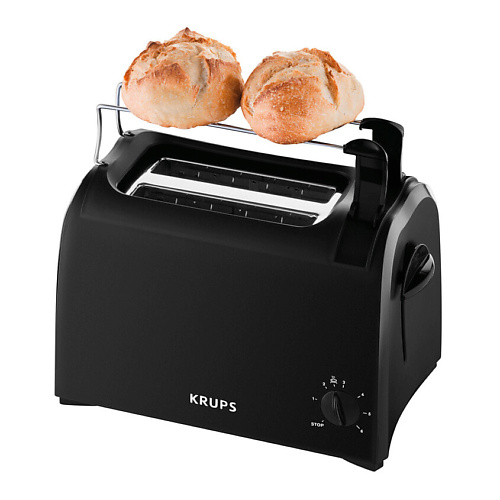 

KRUPS Тостер на 2 ломтика ProAroma KH 1518 700 Вт, Тостер на 2 ломтика ProAroma KH 1518 700 Вт