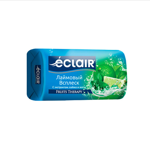 

ECLAIR Туалетное мыло Лаймовый всплеск 90, Туалетное мыло Лаймовый всплеск