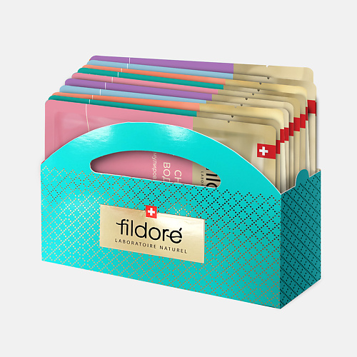 FILDORÉ Набор тканевых масок для лица Relax, 10 шт. 300