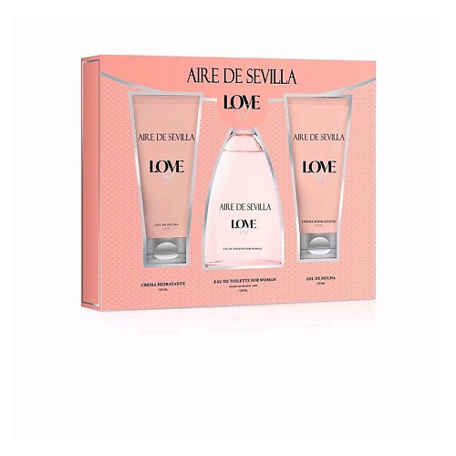 

INSTITUTO ESPANOL Парфюмерный набор Aire de Sevilla Love, Парфюмерный набор Aire de Sevilla Love