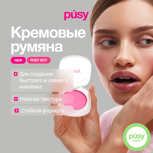 PUSY Кремовые румяна Pusyboy 1349₽