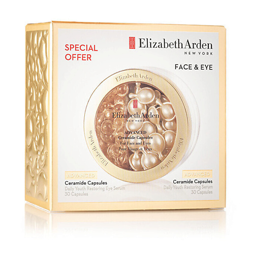 

ELIZABETH ARDEN Набор капсул Advanced Ceramide Capsules Face & Eye Care Gift Set, Набор капсул Advanced Ceramide Capsules Face & Eye Care Gift Set
